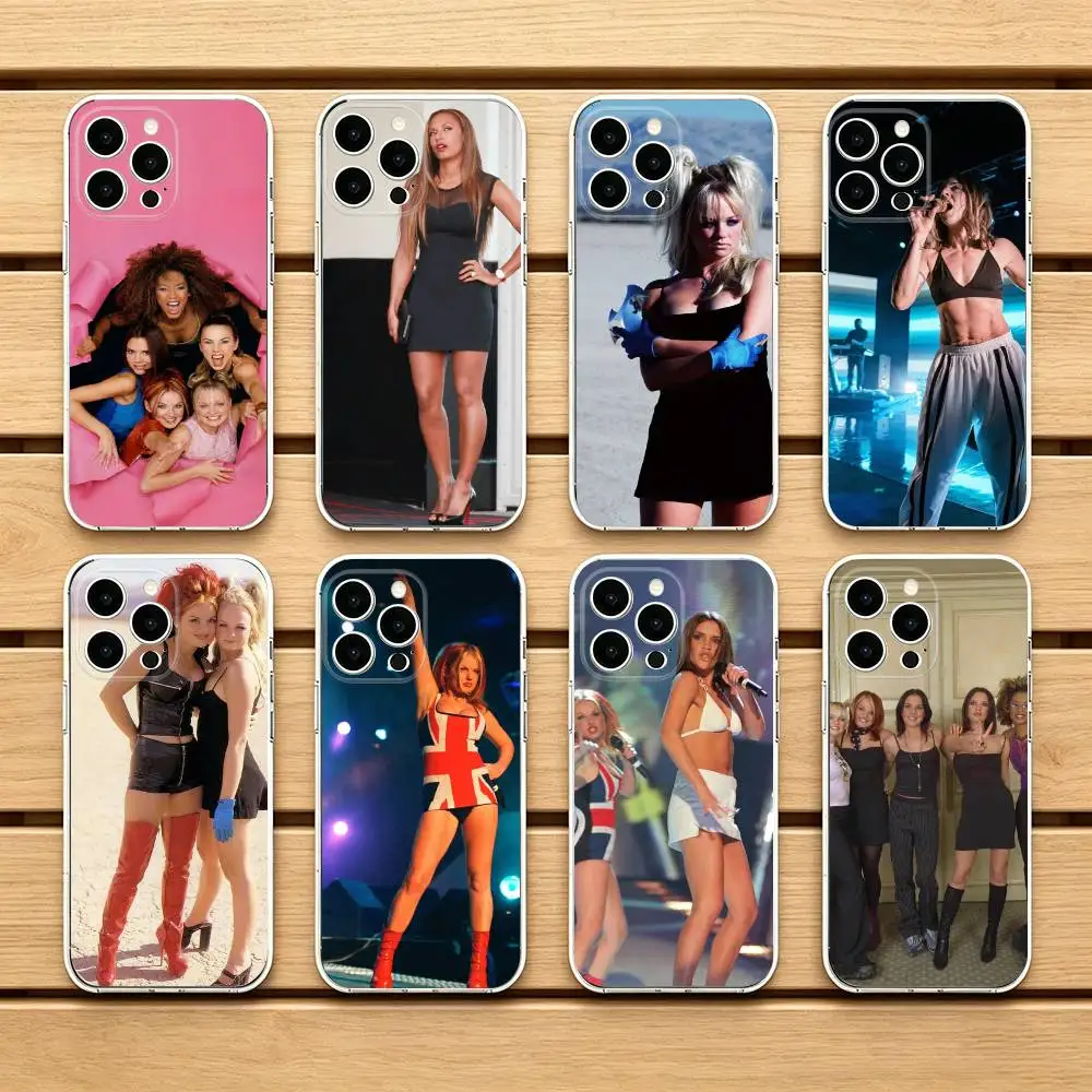 Spice Girls Phone Case For iPhone 17 Air 16 15 14 13 12 11 Pro Max Plus Cover