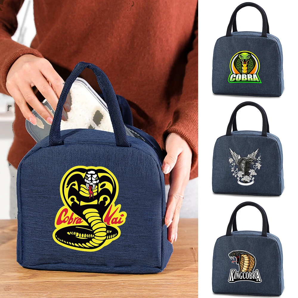 

Portable men women lunch Dinner Insulated Canvas Bento Handbag Lunch Bag Thermal School Picnic Food Pouch Storage bag