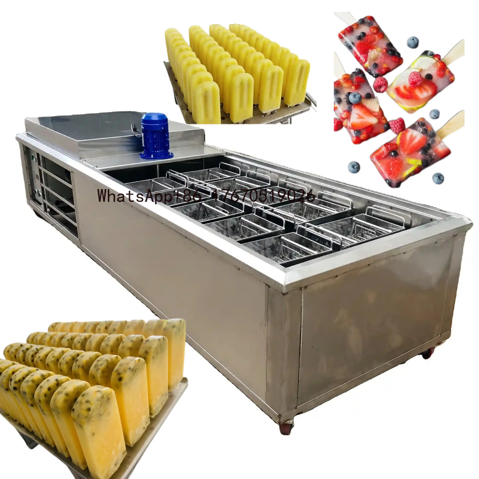 Automatic Popsicle Making Machine/popsicle Machine With Different Mold  Popsicle Making Machine Popsicle Machine Snack Machines