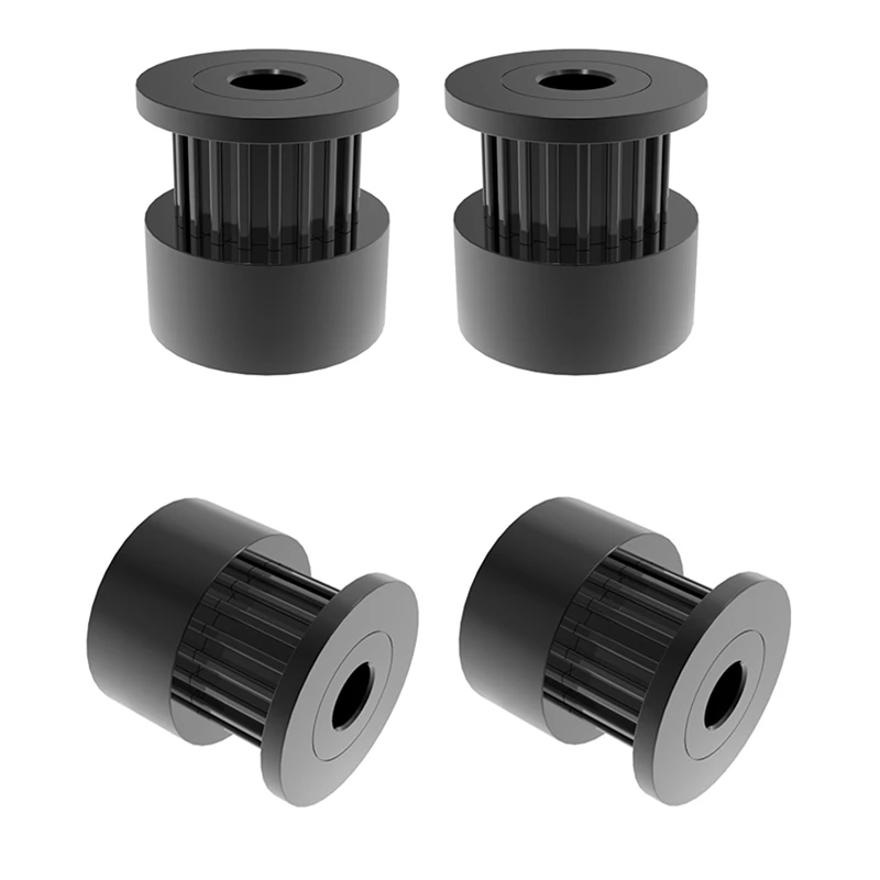 3d impressora timing polia 16, 20, 30, 36, 40 dentes, 2gt furo, 4/5/6/6.35/8mm para correia dentada gt2, largura 6mm, peças cnc