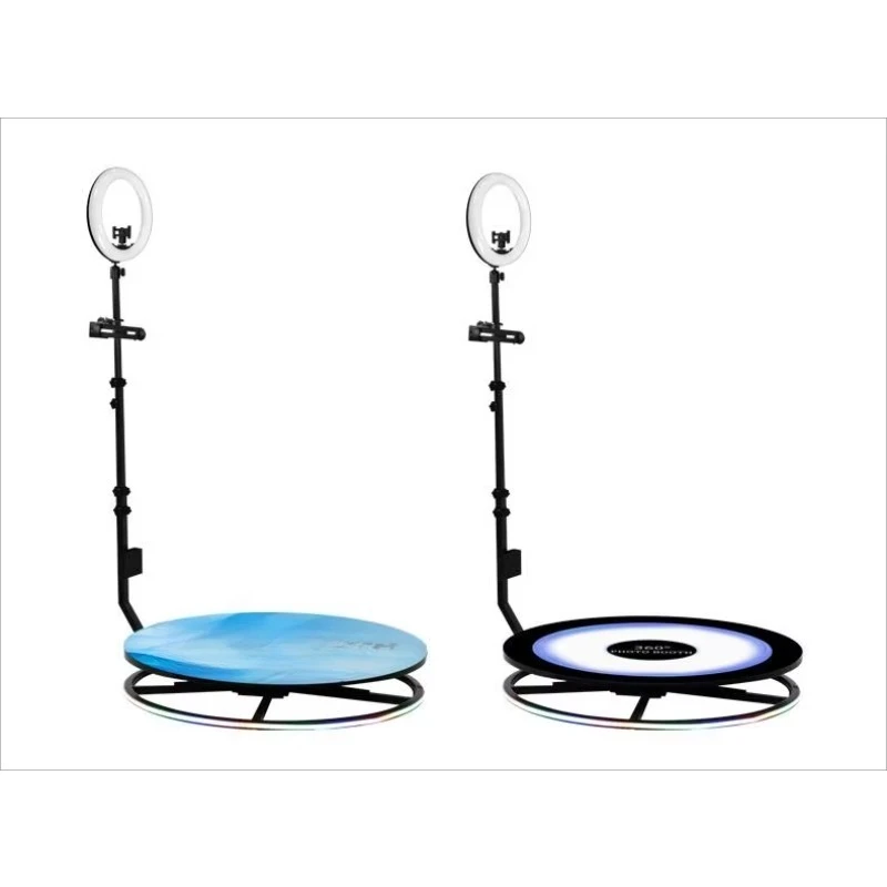 

80 cm new adjustable 360 photo booth 360 video photo booth automatic photo booth