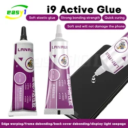 1Pcs LANRUI i9 Black/Transparent Active Soft glue for cell phone laptop TV LCD screen Back cover repair glue Waterproof sealant