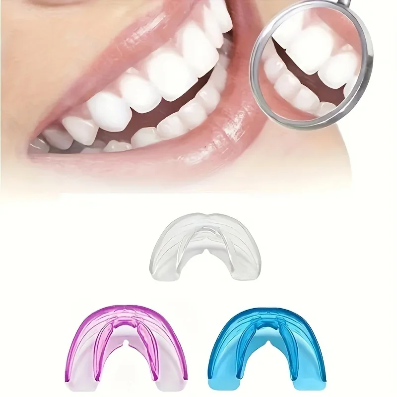 1pc Mouth Guard Teeth Protector Night Guard Mouth Trays for Bruxism Grinding Anti-snoring Teeth Boxing Protection Tooth Mask