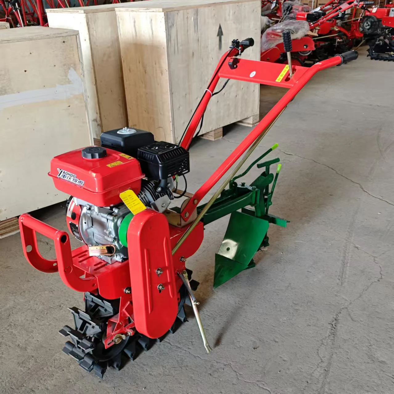 Top Quality Small Plough Machine Cultivator Hand-held Micro-tiller Slope Rotary Tiller for Sale