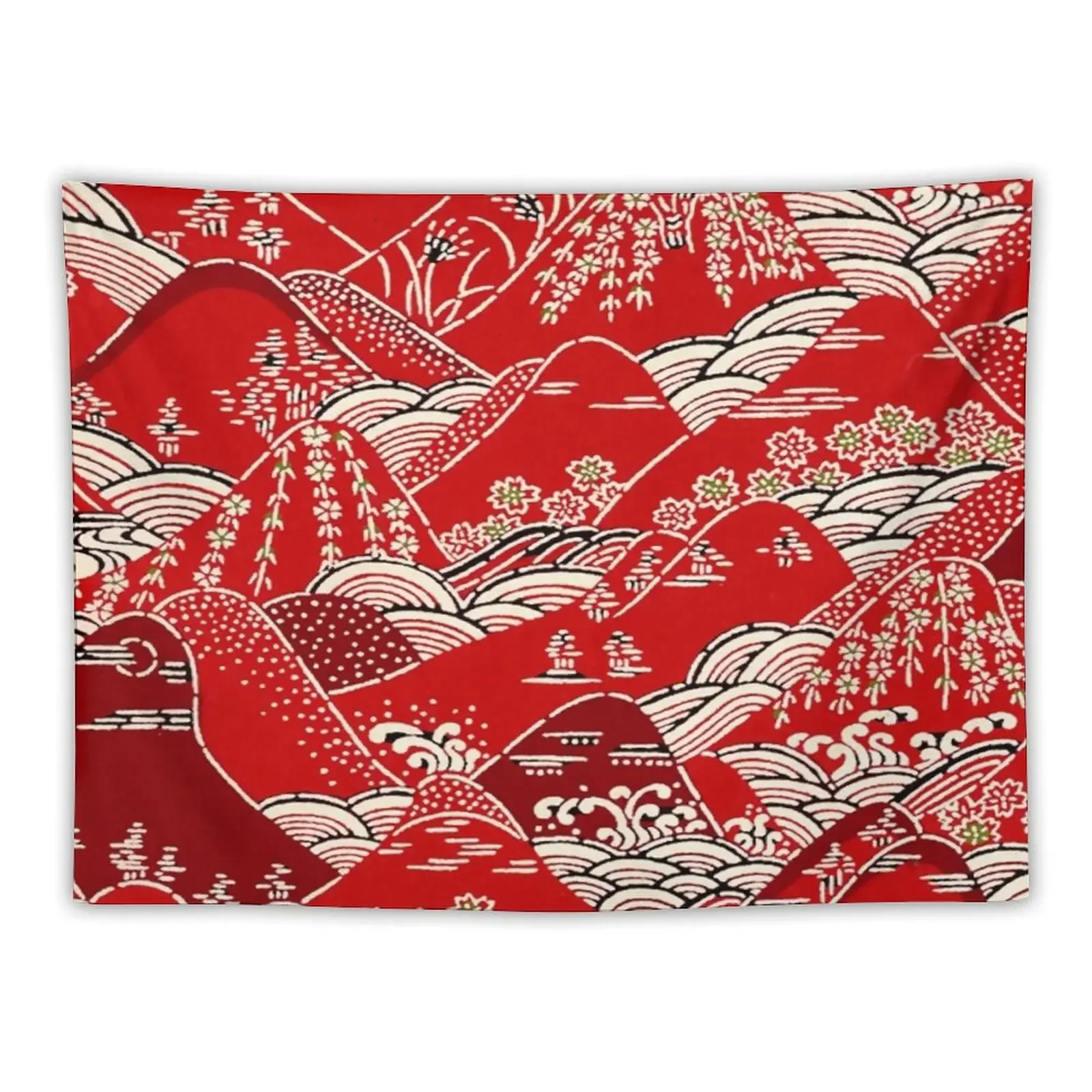 Japanese Pattern Tapestry Wall Mural Wallpapers Home Decor Tapestry