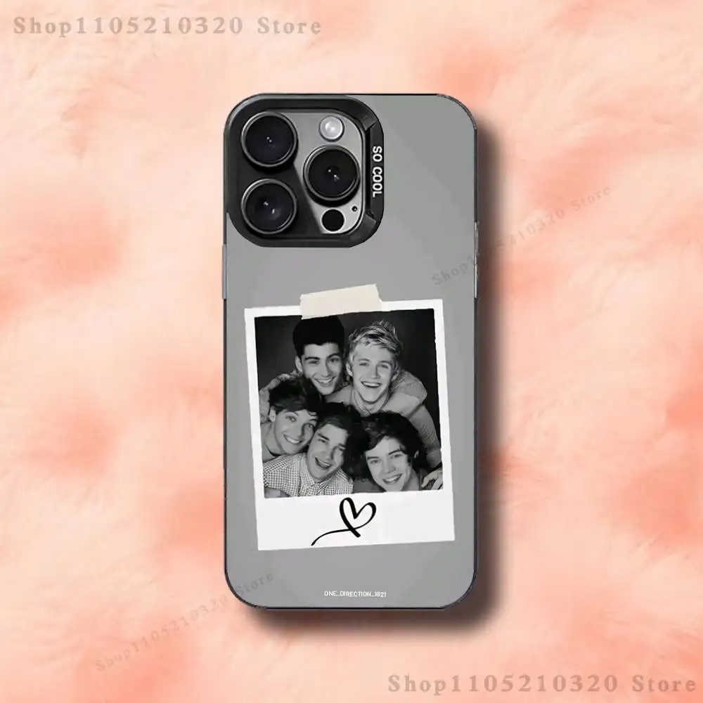 Pop band O-One D-Direction Phone Case For iPhone 17,16,15,14,13,12,11,Pro,Max,Plus,E,Air,Mini Black Tpu Cover - view 2