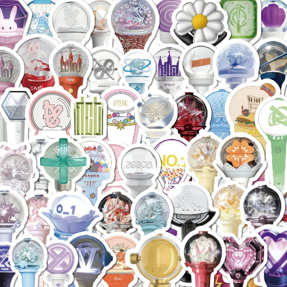60 pieces emergency stick stickers - Creative IN style notebook decorative stickers for simple decoration