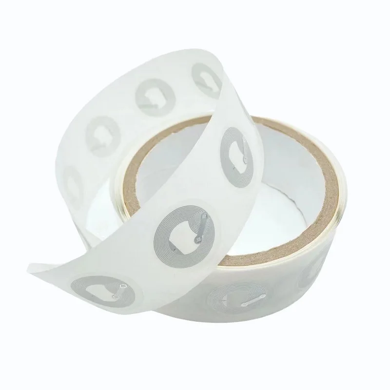 مجموعة مكونة من 10 قطع من ملصقات الملصقات Ntag213، Ntag215، Ntag216 NFC، Ntag 213، 215، 216 RFID، ملصقات لاصقة مناسبة لهواتف NFC