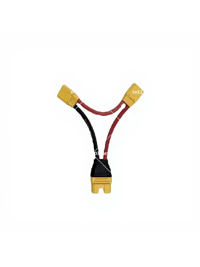 1PCS AS150U to XT90 Adapter Cable 12cm 8AWG Wire Male Female Plugs Series Connection Line Voltage Increase for RC Model Aircraft