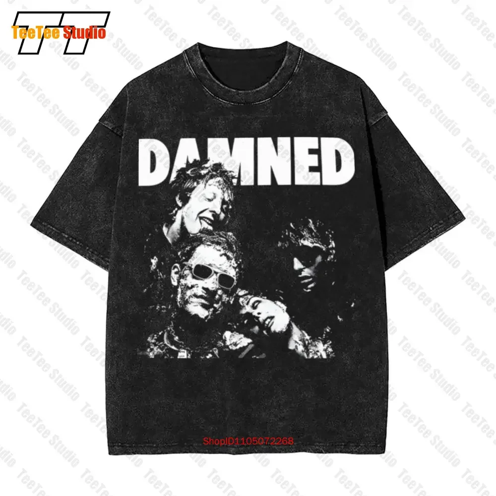 The Damned Vintage Oversized T-Shirt 1977 Punk Generation X Buzzcocks Clash Vibrators Adverts Undertones W4YB