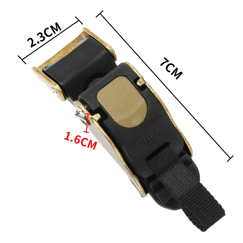 Bronze Motorcycle Helmet Buckle Lock Universal Retro Capacete Clip Chin Strap Quick Release Buckle Motorcycle Helmet Accessories