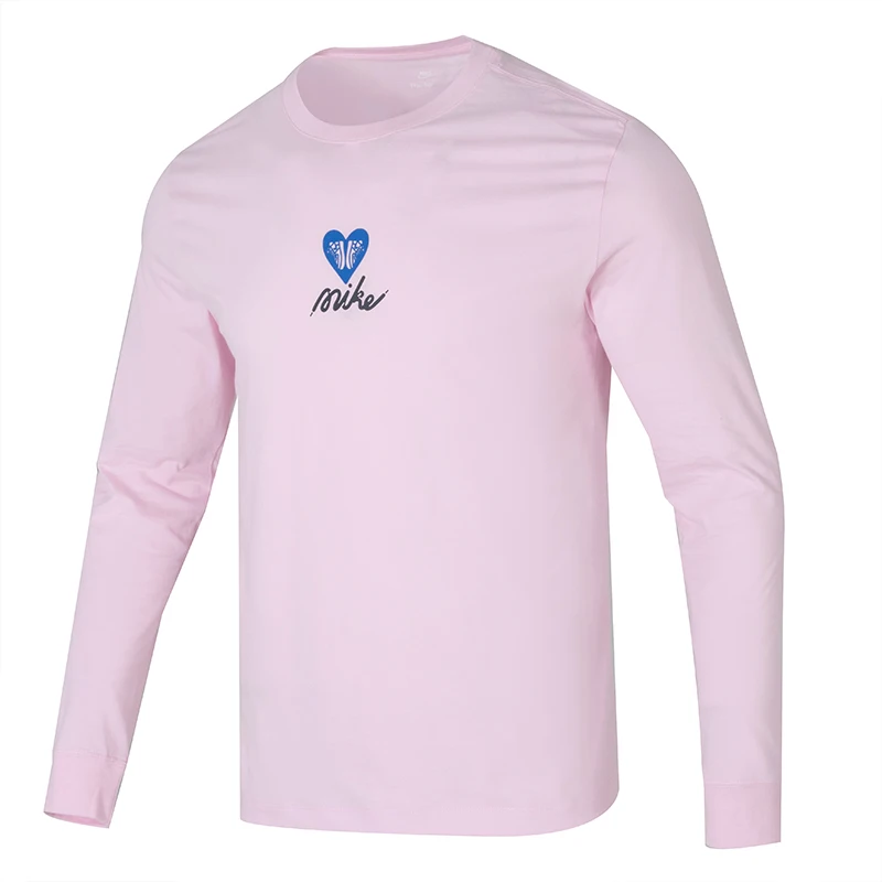 

Nike Men's Sportswear Training Fitness Top Round Neck Loose and Comfortable Long-Sleeved Base Shirt Hv9808-663