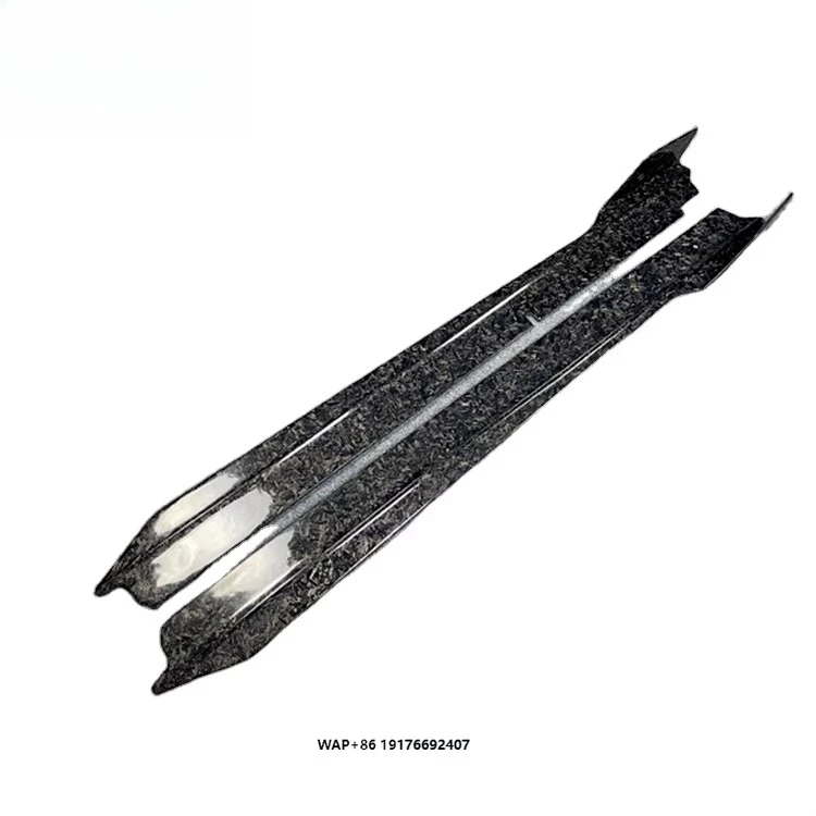 

High Glossy V Style Forged Carbon Fiber Side Skirts ForLamborghini Lp580 Lp610 Evo Rocker Panels
