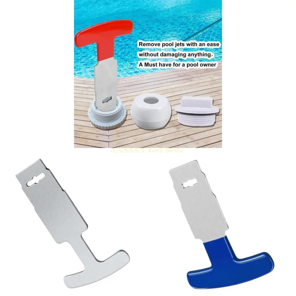 

A2BE Эффективный инструмент для удаления струи бассейна с эргономичной резиновой ручкой для квадратных сливных заглушек в над