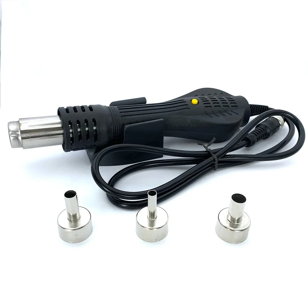 WY815P 220V 2 in 1 150W High Frequency Eddy Current Quick Heating Electric Soldering Iron Solder Station 700W Air Gun DIY Rework