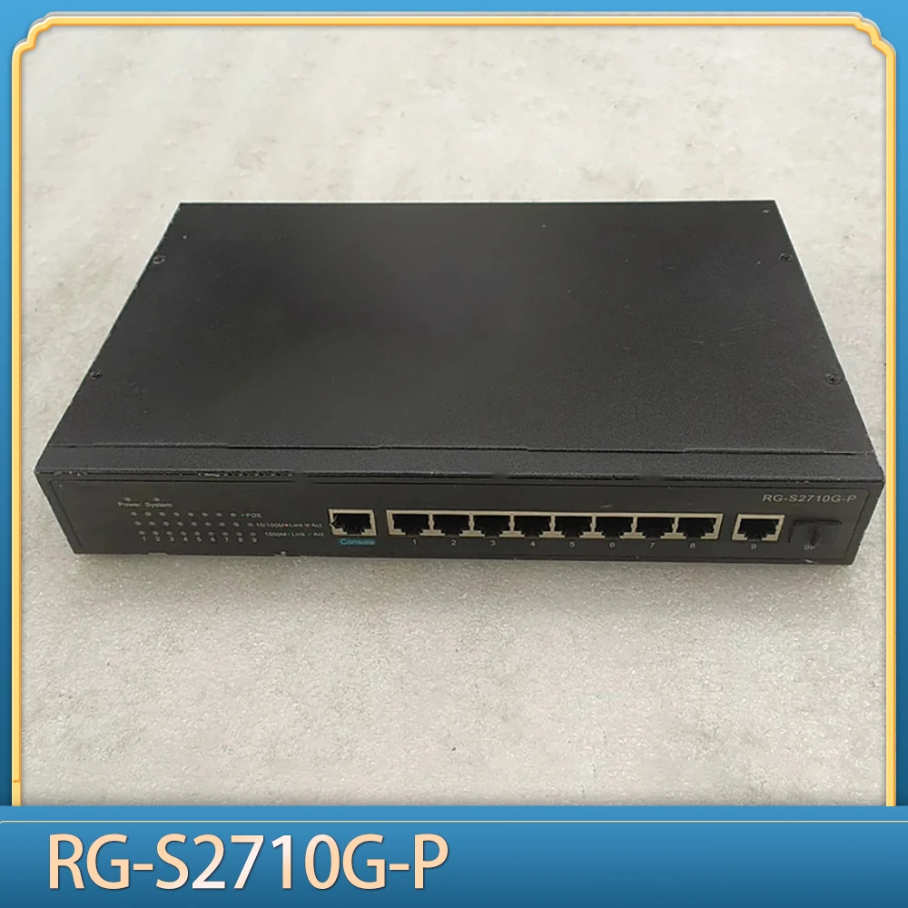 For 8-port Gigabit POE Power Supply Management Switch RG-S2710G-P