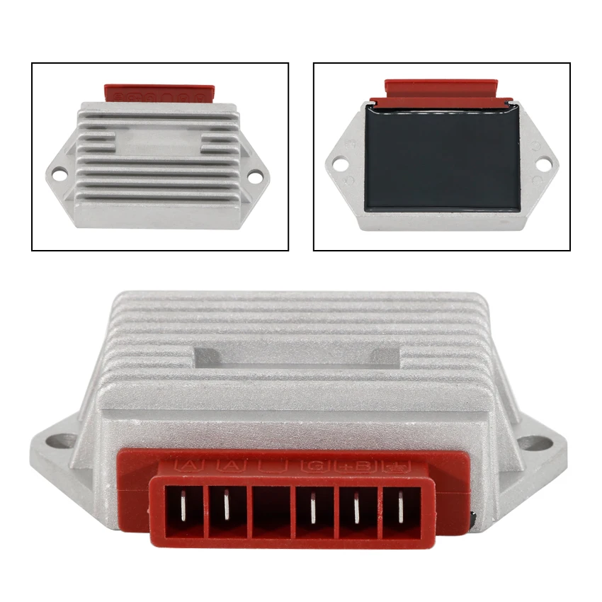 Motorcycle Voltage Regulator Rectifier For Aprilia Compay 50 Habana 125 Mojito 50 SR 50 AC Sportcity 50 2T OEM:9825570 9.8255.70 view 4