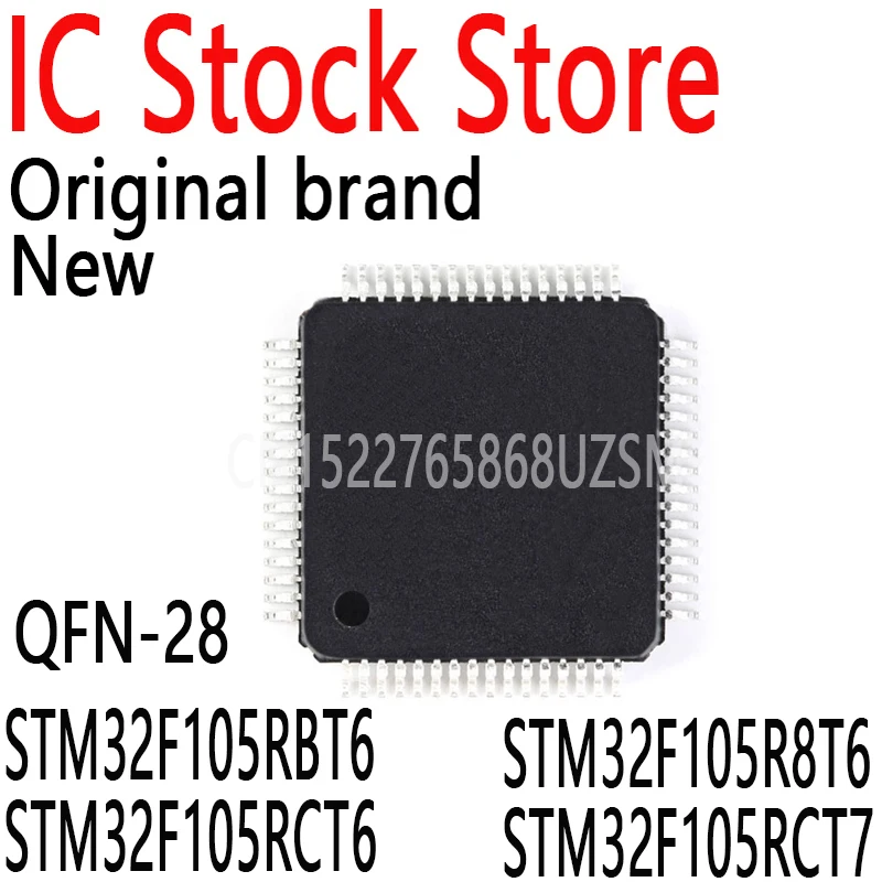 1PCS (MCU/MPU/SOC) IC Chip STM32F105RBT6 STM32F105RCT6 STM32F105R8T6 STM32F105RCT7 STM32F105VCT6 STM32F105VBT6 STM32F105V8T6