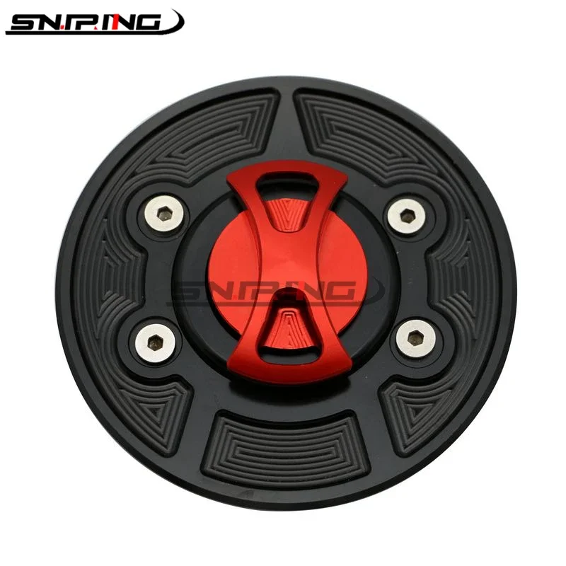 For BMW S1000RR S1000R HP2 SPORT CNC aluminum Motorcycle modification keyless fuel tank cover