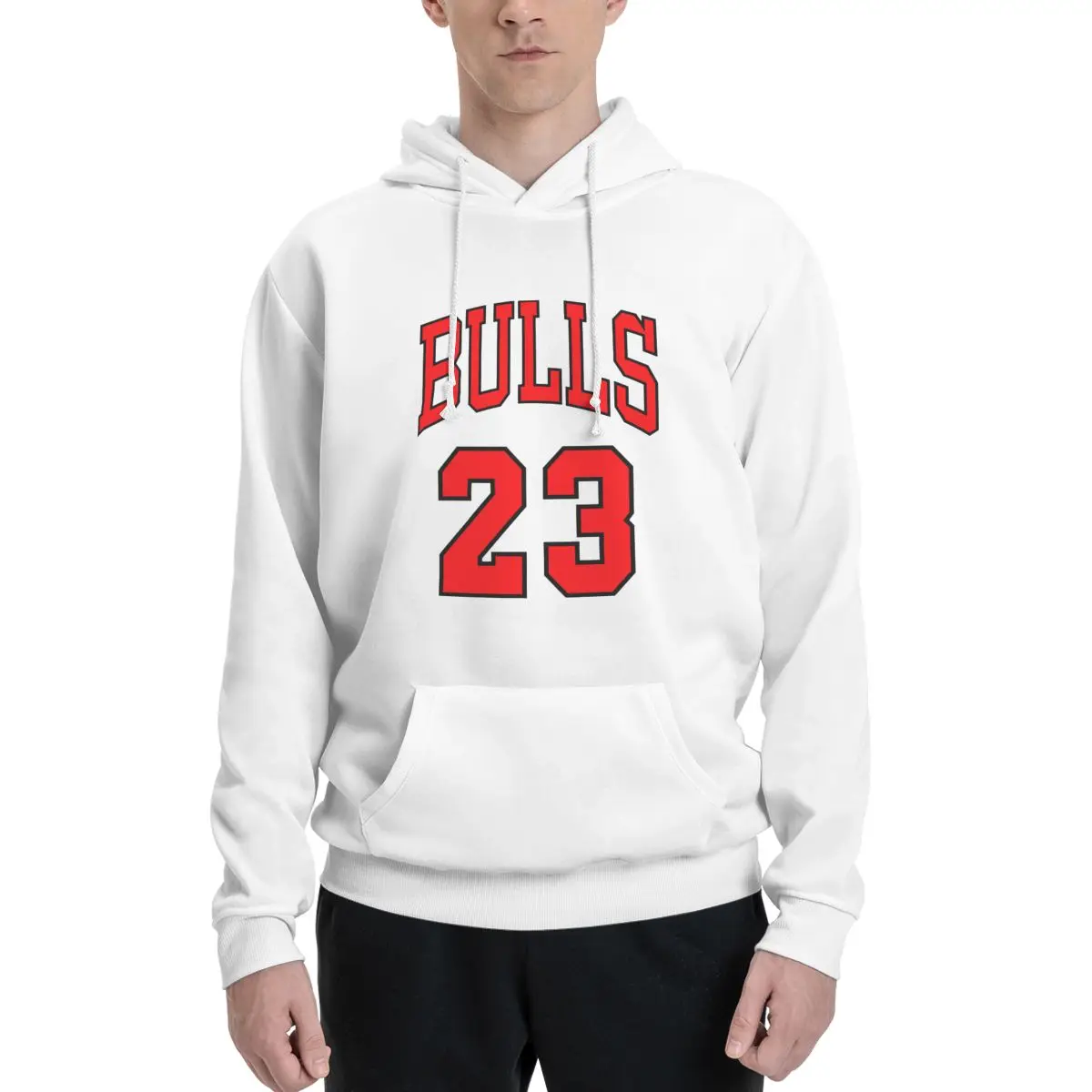 Funny Graphic Stars Bulls Michaeler And Jordans Flying Chicago 23 Couples Plus Velvet Hooded Sweater Cute With hood Hoodie