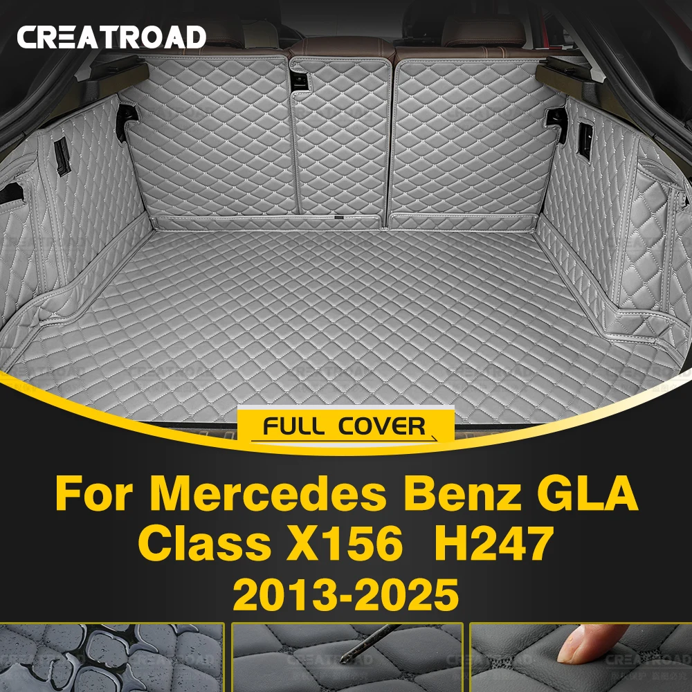 

CREATROAD For Mercedes Benz GLA Class X156 H247 2013-2025 2024 2023 2022 2021 Auto Full Coverage Trunk Mat Car Cargo Liner