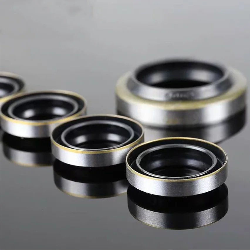 GA DKB 10-265mm NBR Rubber Iron Shell Skeleton U Rotary Hydraulic Dustband Dustproof Dust Proofing Wiper Ring Gasket Oil Seal