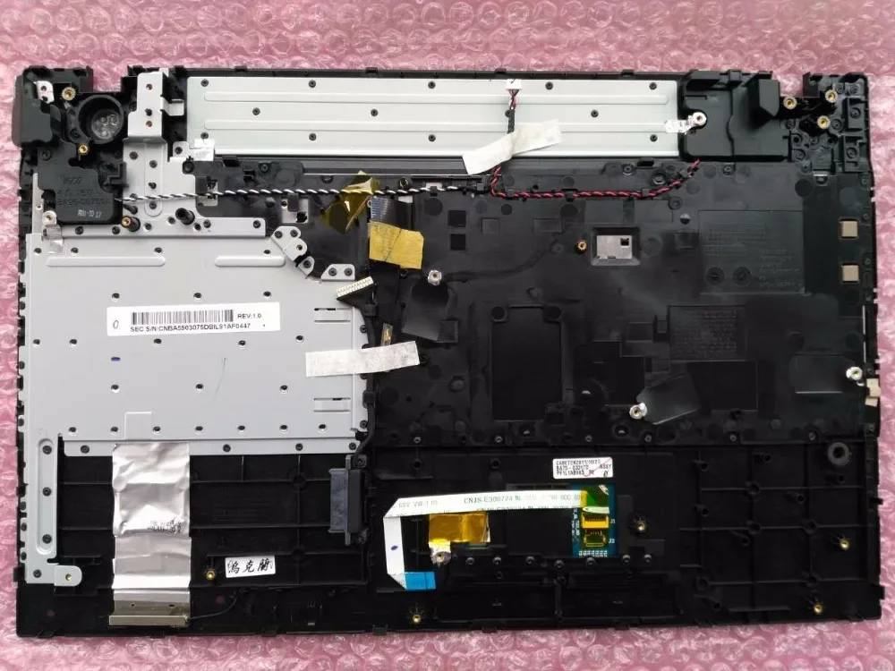 

New laptop keyboard with touchpad palmrest for samsung NP300V5A NP305V5A 300V5A 15.6" us