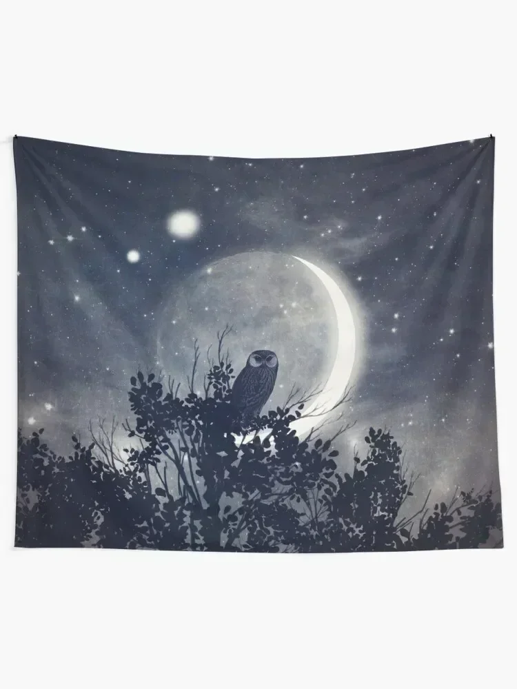 A Night with Venus and Jupiter Tapestry Wall Carpet Carpet Wall Things To Decorate The Room Tapestry