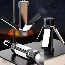 STONEGO Ultra-long Battery Life, Multi-functional Outdoor Camping Lamp Tent Light flashlight with Illumination, Charging, SOS