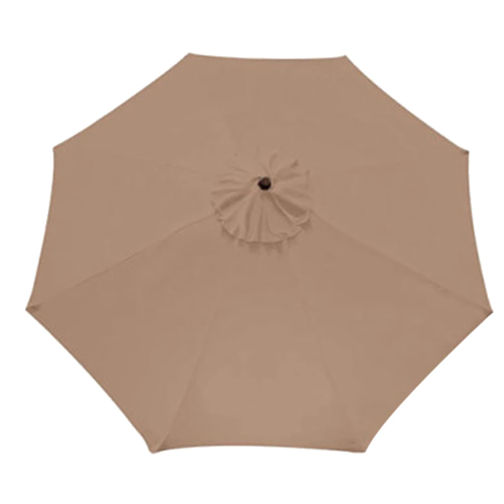 

3Meter Replacement Cloth Round Garden Umbrella Cover for 8-Arm Umbrella Sunshade Shield Rain Cover Garden Supplies,Khaki