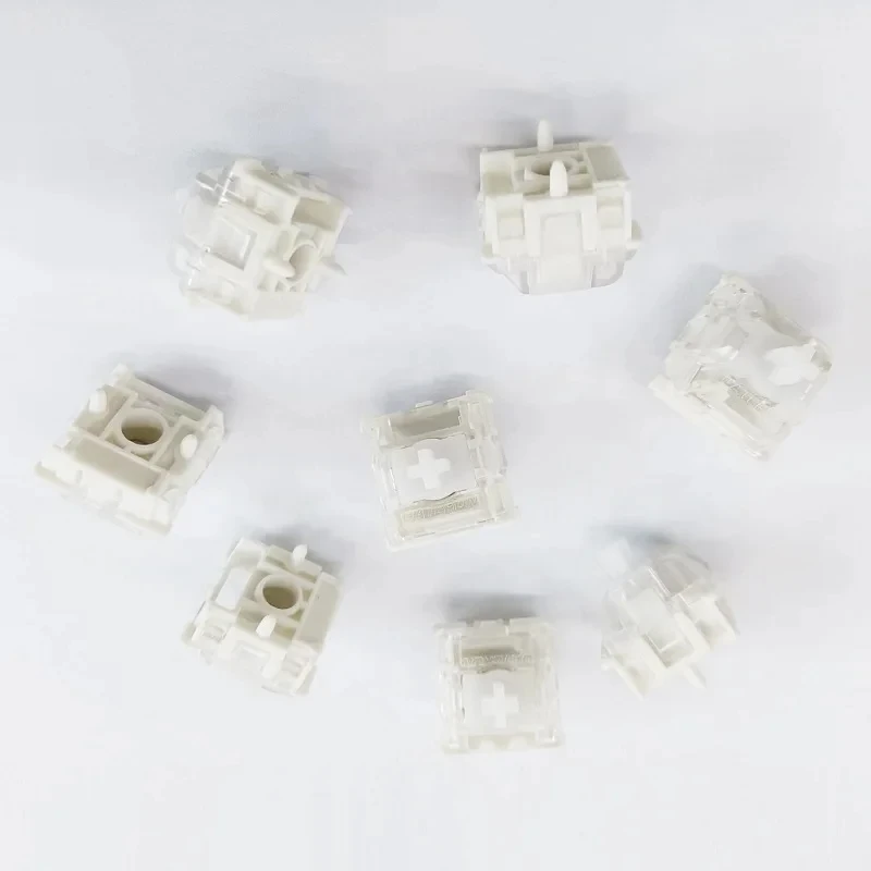 Gateron Magnetic White Switch KS-20 Hall Effect Sensor SMD RGB 30gf Linear Custom Mechanical Gaming Keyboard Quick Trigger