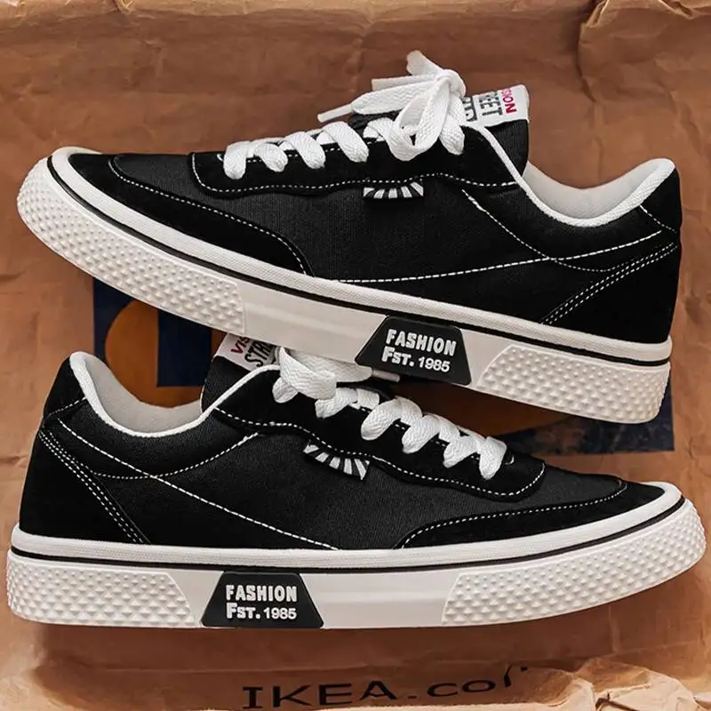 Hot Selling Couple Board Summer Fashion Sneakers Outdoor Anti Slip Wear-Resistant Work Colorful Canvas Casual Shoes