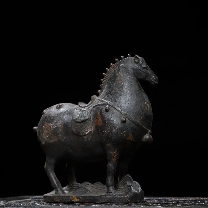Hand-Cast Premium Copper Horse Statue - 7.9