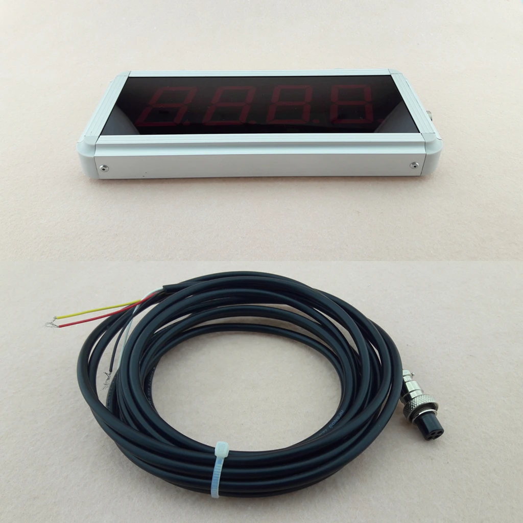 

2.3 Inch Four Digit Display Counting Speed Frequency Timing Linear Speed Display Kanban Power Supply DC12V