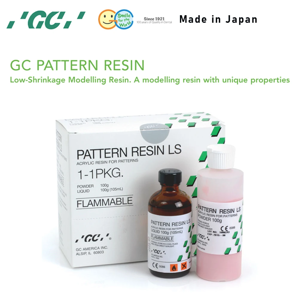 

Dental Resin Modeling Kit Acrylic Pattern Resin Ls GC Fuji Duralay Dies Self Curing Implant Inlay Laboratory Technician Material