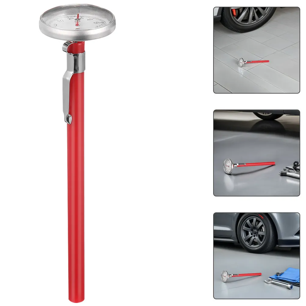 

3Pcs Car Air Conditioner Mechanical Thermometer Compact Sturdy Reliable Accurate Readings Night Visible Dashboard Interior Auto