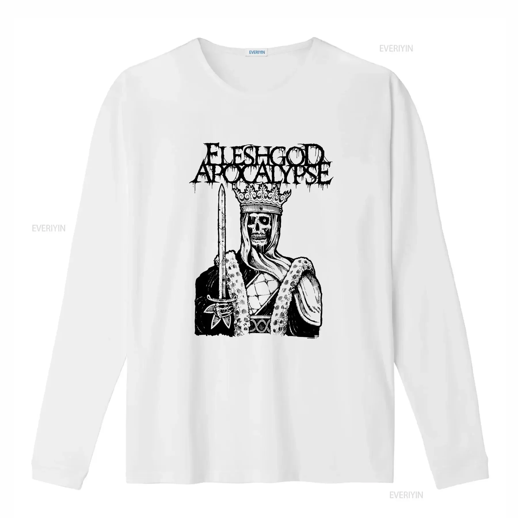 Fleshgod Apocalypse band white T shirt UNISEX All sizes S 5Xl JJ5294 vintage Washed Top For Everyday Wear Stylish graphic
