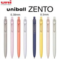 New Uni Gel Pen Uni-ball ZENTO High-color Grip Water-Based Ink Ultra-Smooth Effortless Writing Brush Japanese Pretty Stationery