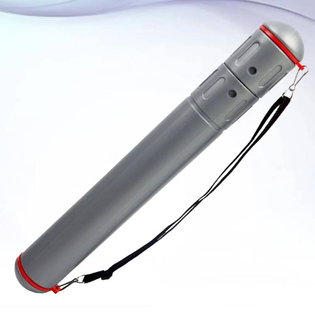 Drawing Tube Plastic Telescopic Storage Container For Poster Artwork Blueprint Scroll Organizer Lightweight Durable Portable