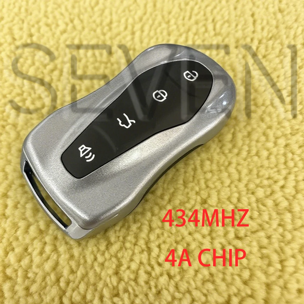 

Original Car Smart Remote Key 434Mhz for Geely Atlas Tugella Azkarra Coolray Okavango Proton Emgrand with 4A Chip