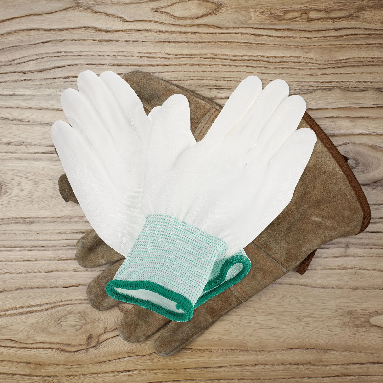 

Non Slip Pu Coated Gloves Lightweight Breathable Anti Static Garden Outdoor Durable Flexible