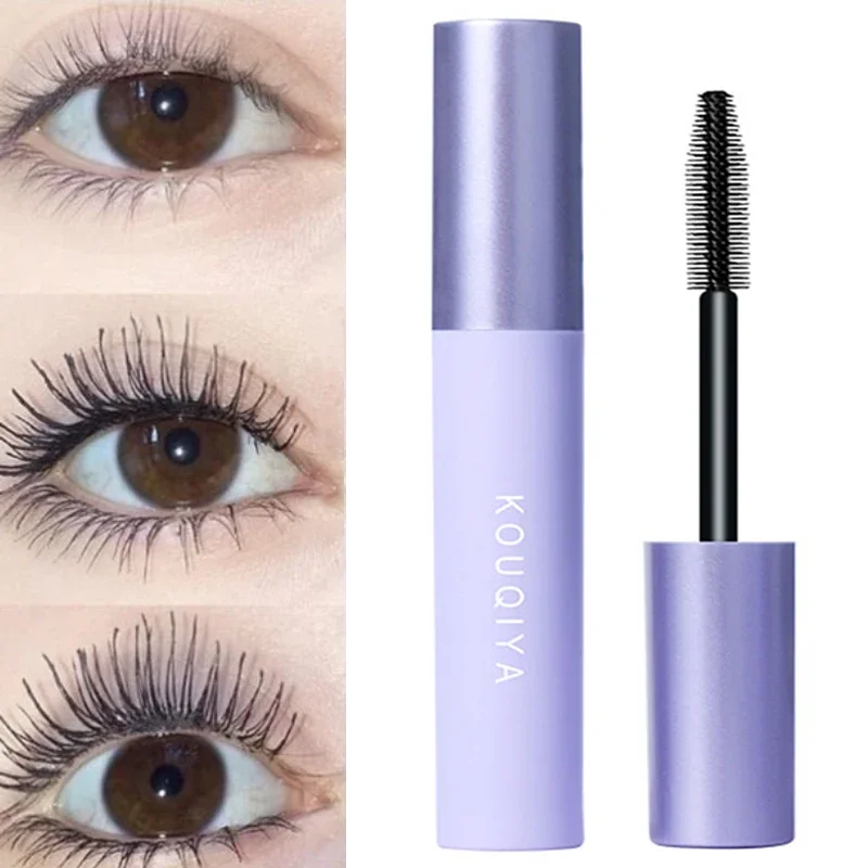 Black 4D Mascara Thick Slender Curling Waterproof Sweatproof 24H Long Lasting Effect Without Smudge Eyelash Extension Cosmetics