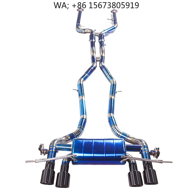 

For Suitable BMW M3 M4 G82 G80 3.0T With Titanium Alloy k Valvetronic Muffler High Permance Exhaust Muffler System
