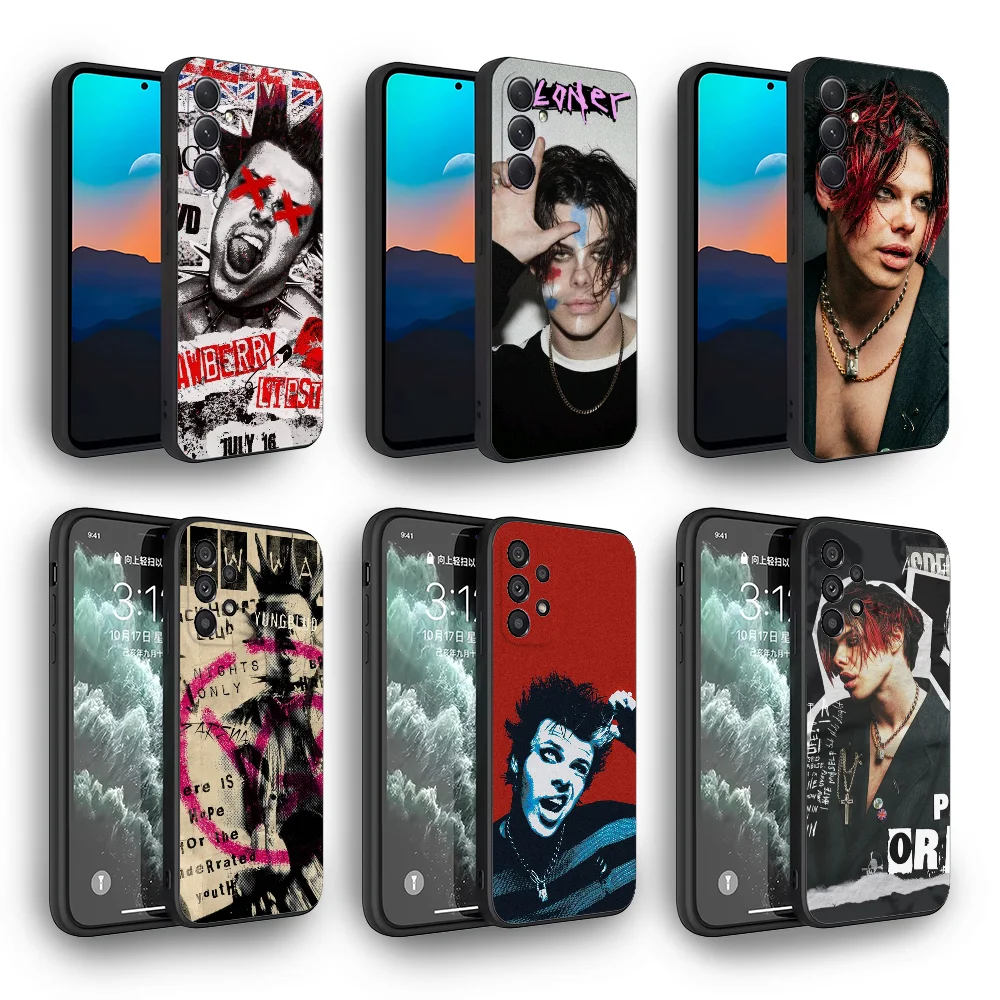 Singer Phone Case For Samsung Y-YUNGBLUDs Galaxy S25 S24 S23 S22 S21 PLUS ULTRA