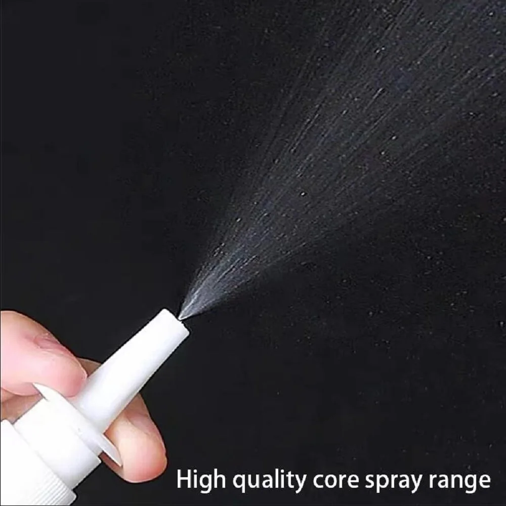 10ml,20ml,30ml,50ml Nasal Spray Bottles,Plastic White Medical Oral Sprayer Bottle,Empty Refillable Atomizer Container