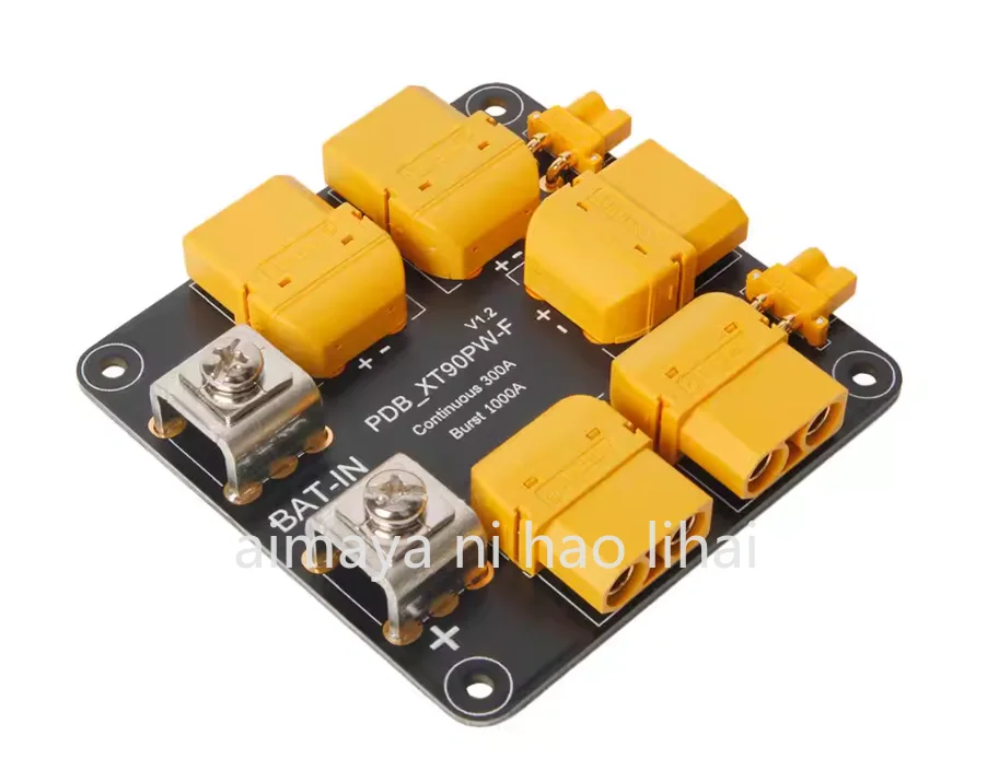 The PDB 300A is designed to handle high-current applications