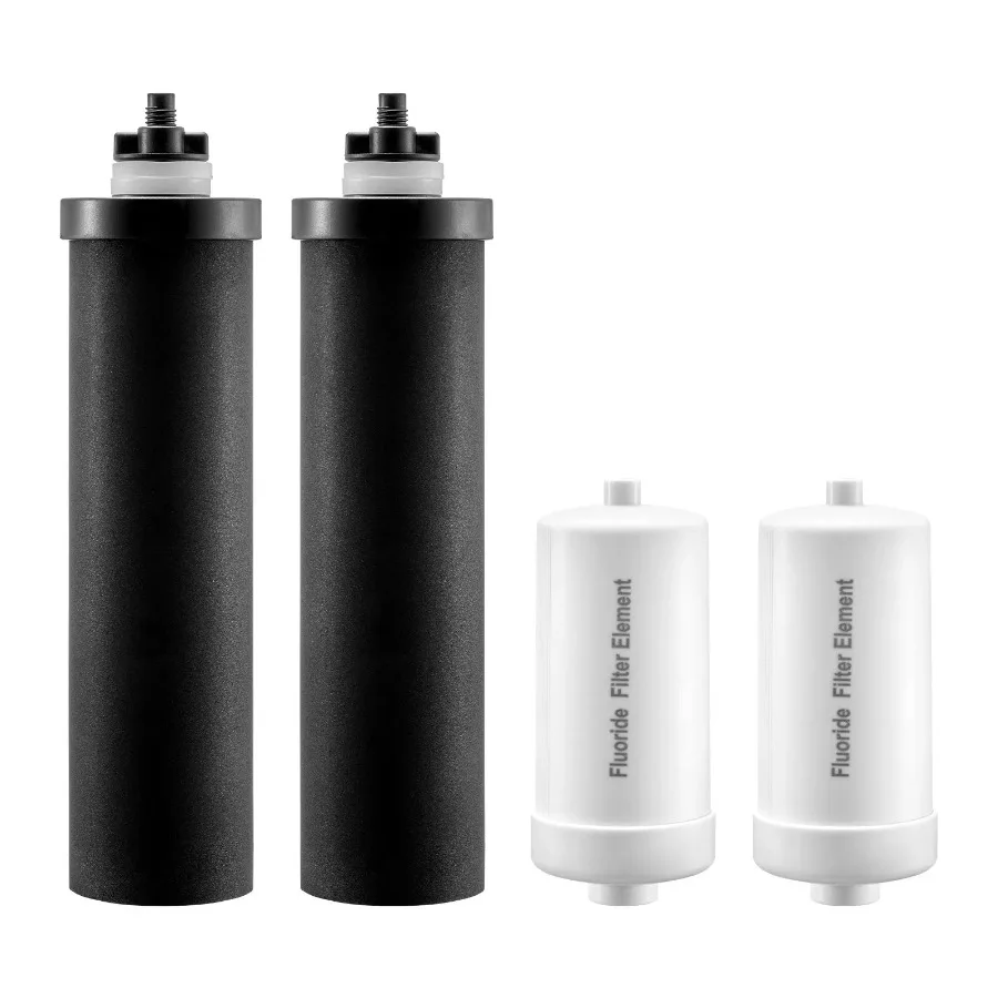 Reemplazo del filtro de agua de purificación para el sistema de filtro de gravedad, paquete de 4