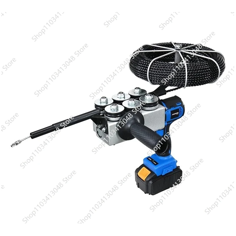 30m Automatic Pull Wire Stringing Machine Cable Push Puller Tools Electric Communication Lead Machine