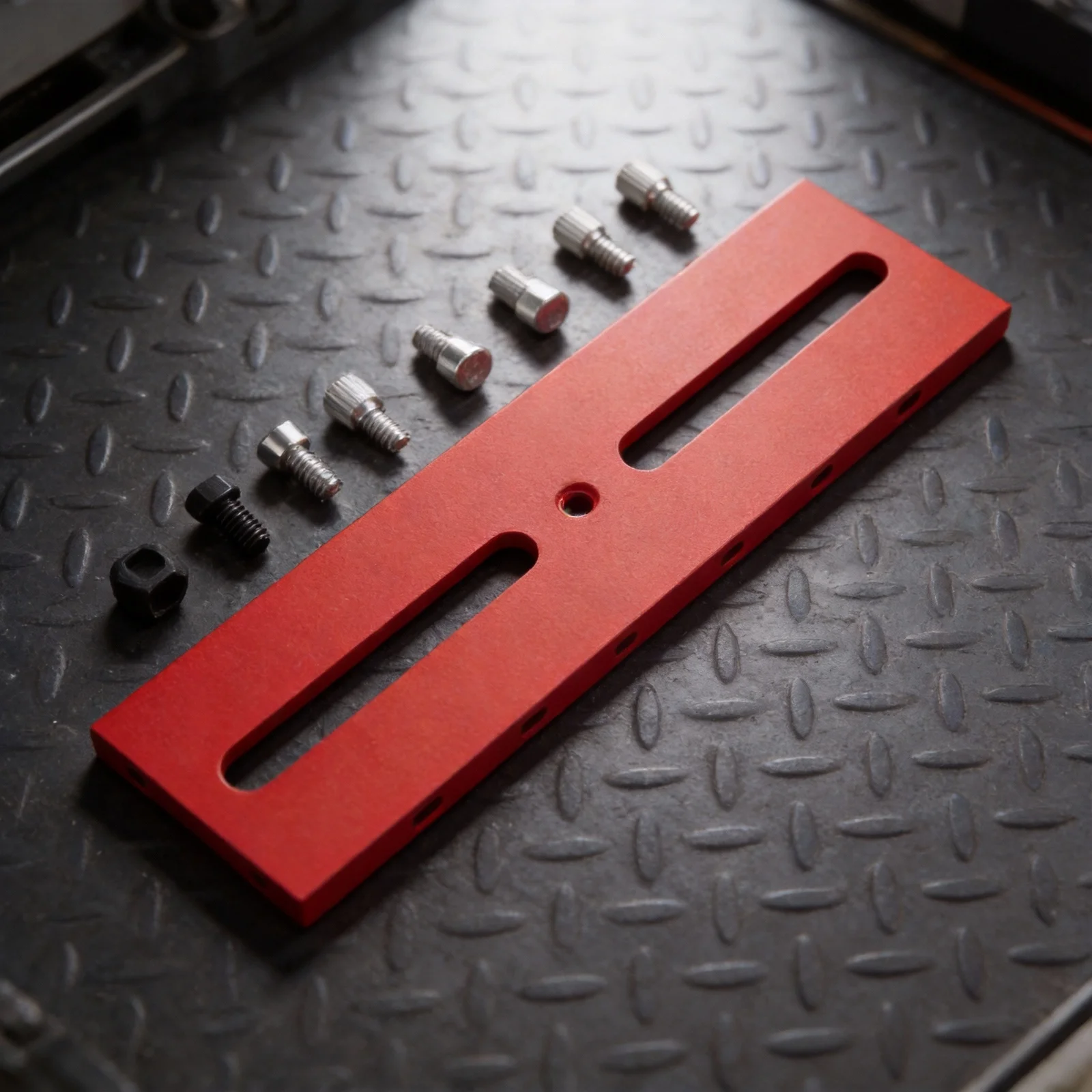 /Red /Aluminum /Alloy Dovetail Plate Base With Adjustable Extension Slot For Astronomical Telescope Finderscope Guider Mounting
