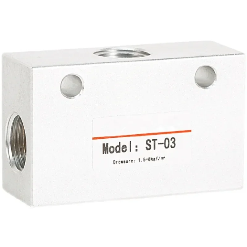 ST Pneumatic Shuttle Valve Flow Control Valve ST-01 ST-02 ST-03 ST-04 Logic Valve G1/8“ G1/4“ G3/8“ G1/2“